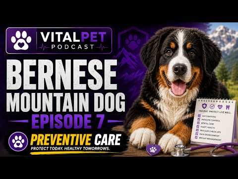 Bernese Mountain Dog Preventive Care | Adult Health Routine | Dog Health Academy S23E7