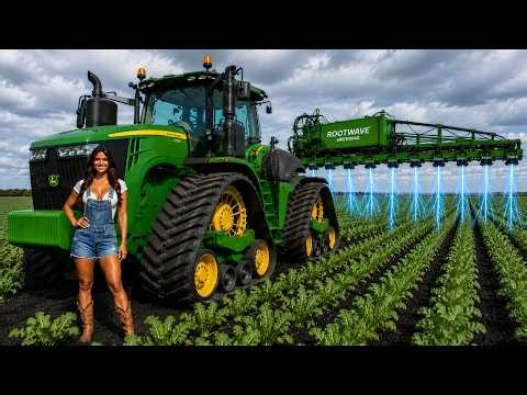 How American Farmers Make Over $500 Billion. Massive High Tech Farming