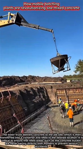 How mobile batching plants are revolutionizing site-mixed concrete