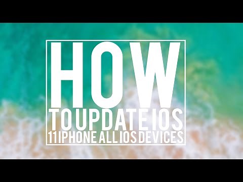 How to update ios 11 iphone 5c/5s/6/6s/7/7+