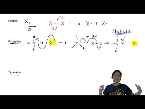 Radical Chain Reaction Mechanism