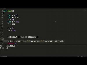 Working with C++ Pointers