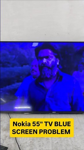 Nokia 55 Inch LED TV Dark/Blue Screen Repair in Coimbatore | Backlight Replacement