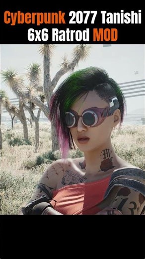 Cyberpunk 2077 Tanishi 6x6 Ratrod MOD #update #cyberpunk #gaming #cyberpunkmusic