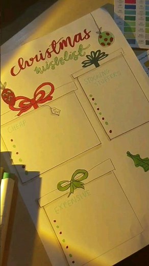 make a christmas list with me 🎄🎁 #aesthetic #christmas #wishlist