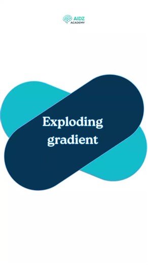exploding gradient 👆🏻🩵#machinelearning #machinelearningalgorithms #machinelearningengineer #artificialintelligence