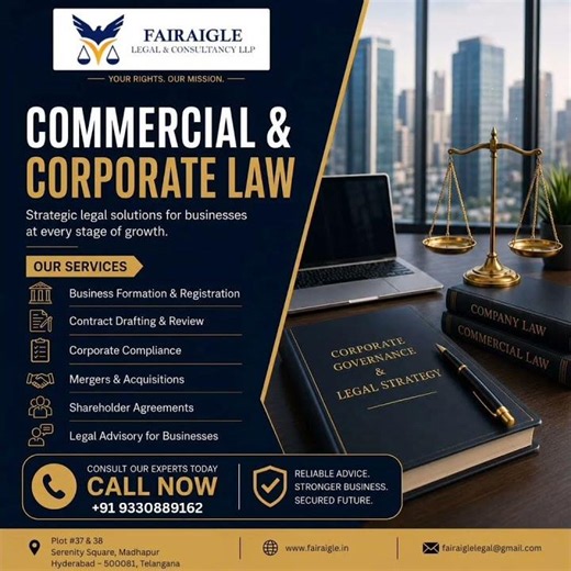 Commercial & Corporate Law Services for Growing Businesses