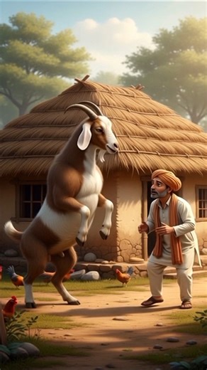 Mango Tree Goat Story Hindi | 30 Sec Emotional Shorts #ai #shorts #animation