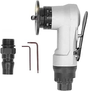 Mini Pneumatic Linear Chamfering Machine, Portable Handheld 45 Degree Arc Air Beveling Machine for Metal Trimming and Deburring