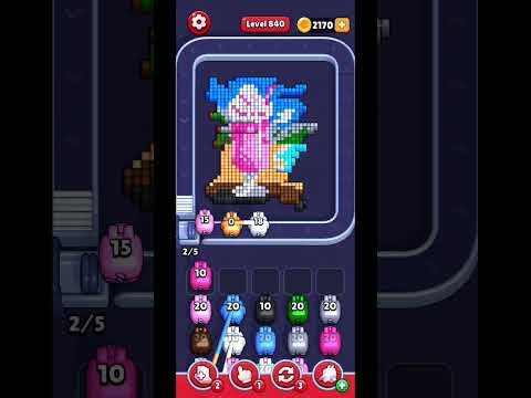 Pixel Flow Level 840 walkthrough (no commentary)