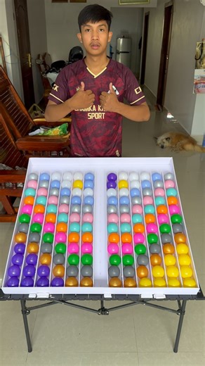 Find out the secret to solving sort color ball puzzles like a pro! | Ah the man