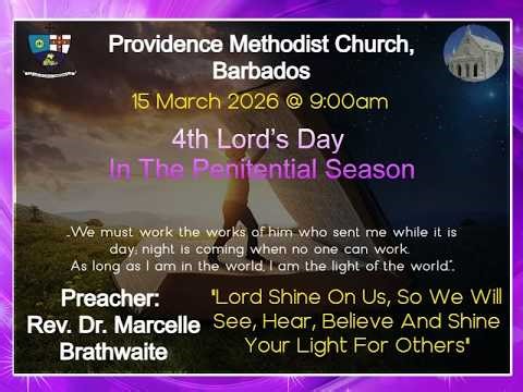 Providence Methodist Church, Barbados, 15 March, 2026