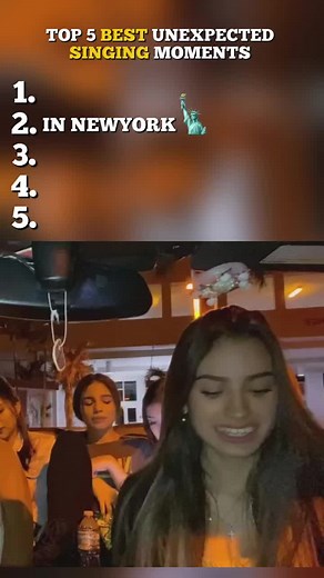 Top 5 Best Unexpected Singing Moments Compilation