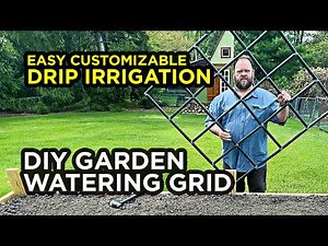 Garden In 10-Minutes a Day With This DIY Drip Irrigation Watering Grid