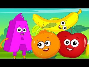 Fruits Song, Learning Video and Preschool Rhyme for Babies
