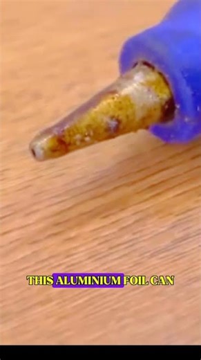 Quick Fix: Cleaning Your Dusty Nozzle with Aluminum Foil" #shorts #fypシ #diy