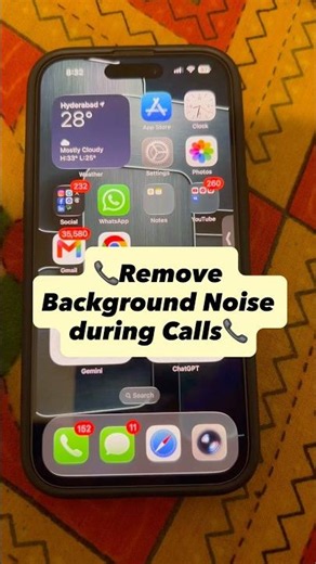 iPhone Call Noise Removal Feature You Need to Enable #iphonetips