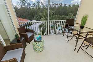 Naples Vacation Rental | Coral Falls 3rd flr. condo w/incredible pool views from private screened lanai (bldg. w/elevator) |  Condo Rental