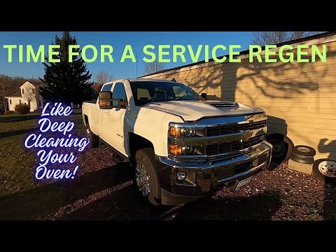 2017 Chevy Silverado 2500 DPF Service Regen Performed