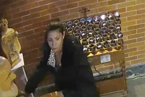 Donation box thief