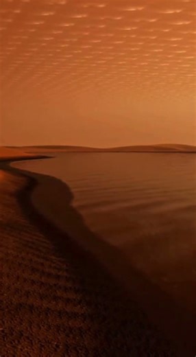 Lakes of Natural Gas?! 🌧️🟧 (Titan) #Shorts