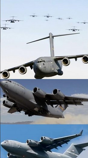 "C-1 7" Aircraft Can Carry 170,900 Pounds of Payload! The World's First Largest Capacity Aircraft