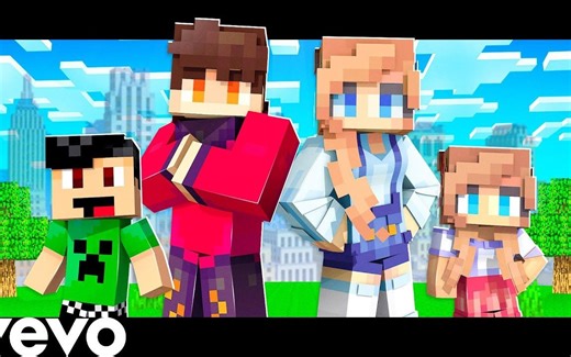 【Minecraft动画】The Block City Song - An Original Minecraft Animated Music Video
