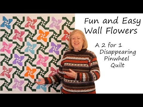 WallFlowers Disappearing Pinwheel Quilt
