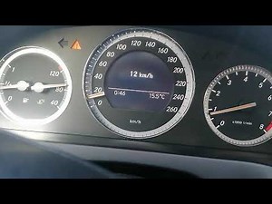 C180 kompressor W204 Modified Acceleration 0-140 km/h.