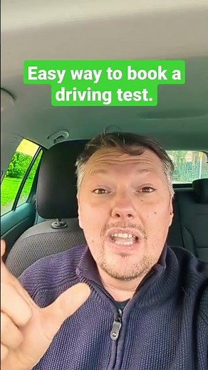 Surprisingly easy way to book a driving test #drivingtest #drivinglesson #drivingexam