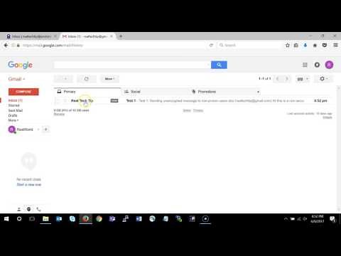 ProtonMail Sending Unencrypted Email