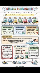 Alkaline Earth Metal #chemistry #jamb2026 #alkalineearthmetals #teachermichaelgold | Teacher Michael Gold