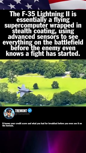 The F-35 Lightning II is essentially a flying supercomputer wrapped in stealth coating, using advanc