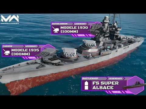 FS Super Alsace New Bundle Battleship