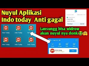 Nuyul aplikasi indo Today anti gagal // Aplikasi penghasil uang 2021
