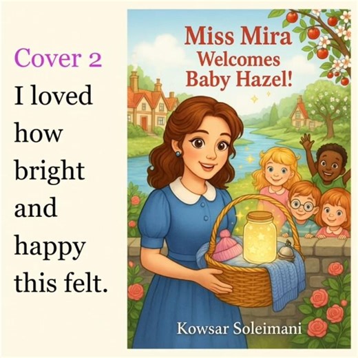 A heartwarming tale of a baby-welcomer and the children who help her welcome baby Hazel.