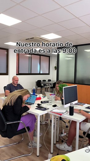 ⏰ ¿A qué hora llega el equipo de asap la oficia?#madrid #asapglobalsolution #teamwork #parati #fyp #foryoupage #horadellegada #video
