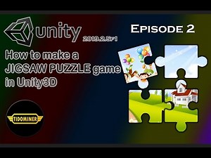 2 - Make a Jigsaw puzzle game in Unity3D\r - Episode 2