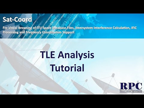 Sat-Coord: TLE Analysis Tutorial