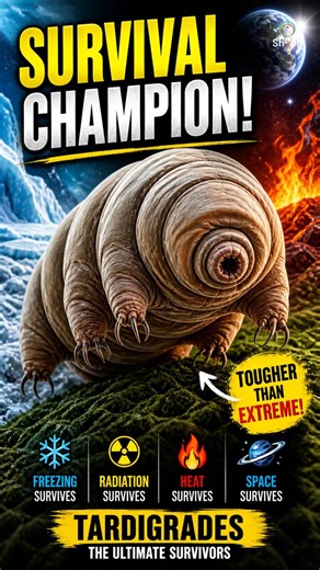 The Creature That Survives EVERYTHING 😱 #viral #clarity