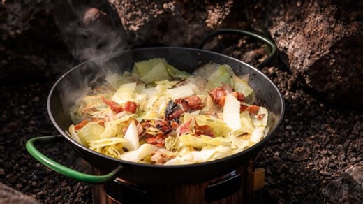 This bacon fried cabbage recipe turns a simple side into a star