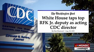 NEW: White House taps RFK Jr. deputy, Jim O’Neill, as acting CDC director. | MS NOW