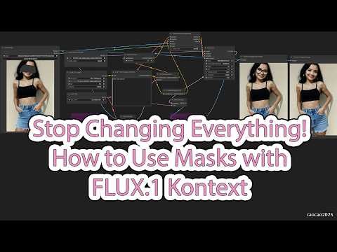 FLUX.1 Kontext Inpainting with Mask Tutorial: Precise Image Editing in ComfyUI