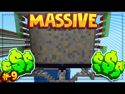 MASSIVE COBBLESTONE GENERATOR | MINECRAFT SKYBLOCK | COMPLEX-GAMING | [9]