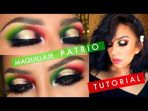 FIESTA MEXICANA tutorial de Maquillaje / Mexican makeup tutorial | auroramakeup