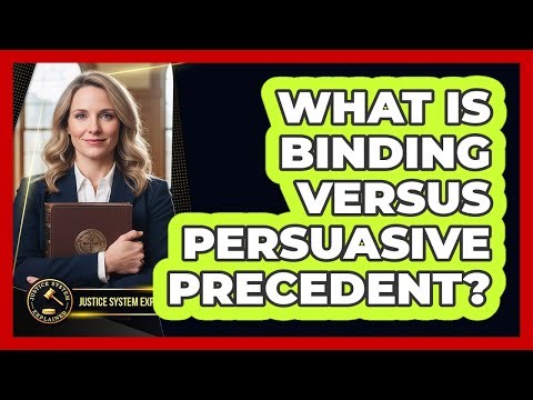 What Is Binding Versus Persuasive Precedent?