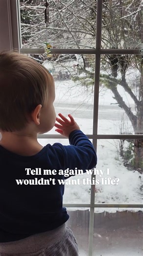 I used to dread mornings like this. The snow. The roads. The cold, wet job sites. I’ve been a carpenter. A barn hand. And I remember wishing, just once, I could stay home without guilt. Without the stress of calling in. Without losing a day’s pay. Now I get to watch the first snowfall with my son, coffee in hand… Because I made a choice to build something different. Motherhood changed me. And building this business changed my life. I’m not chasing rich. I’m just deeply grateful for a life where 