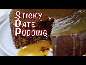 EASY STICKY DATE PUDDING WITH BUTTERSCOTCH SAUCE RECIPE