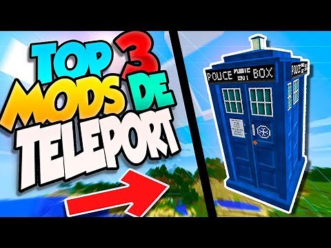 ☄️TOP 3 MODS DE TELEPORTACIÓN PARA MINECRAFT🔮 LOS MEJORES MODS DE TELETRANSPORTE PARA MINECRAFT