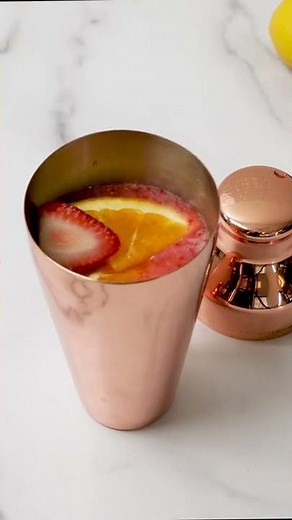 Recipes: Strawberry Sangria Bliss with Full Spectrum Strawberry Lemonade Tincture